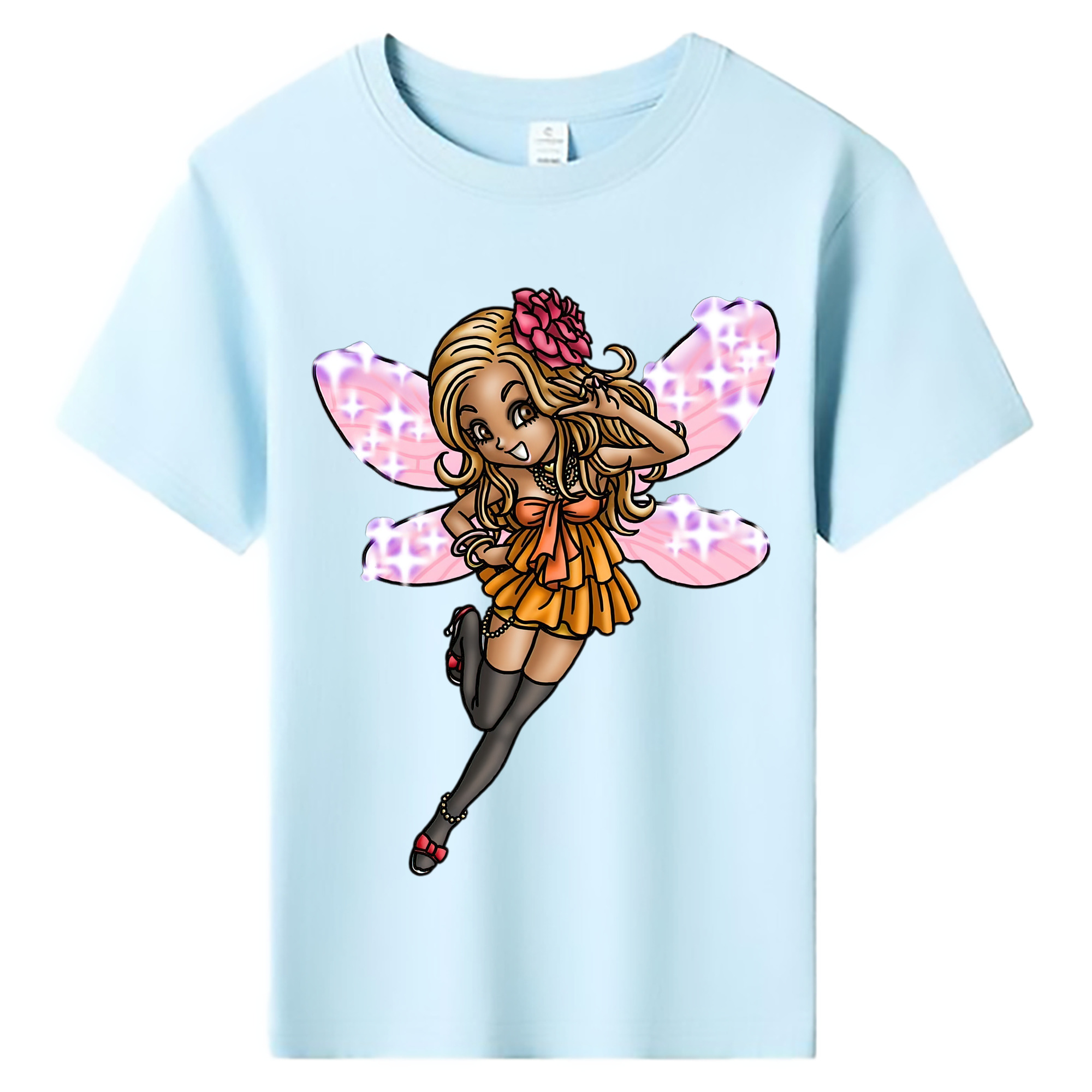 （画像用） ドラゴンクエスト Doragon Kuesuto Dragon Quest 綿100％キッズTシャツ（フロントプリント）